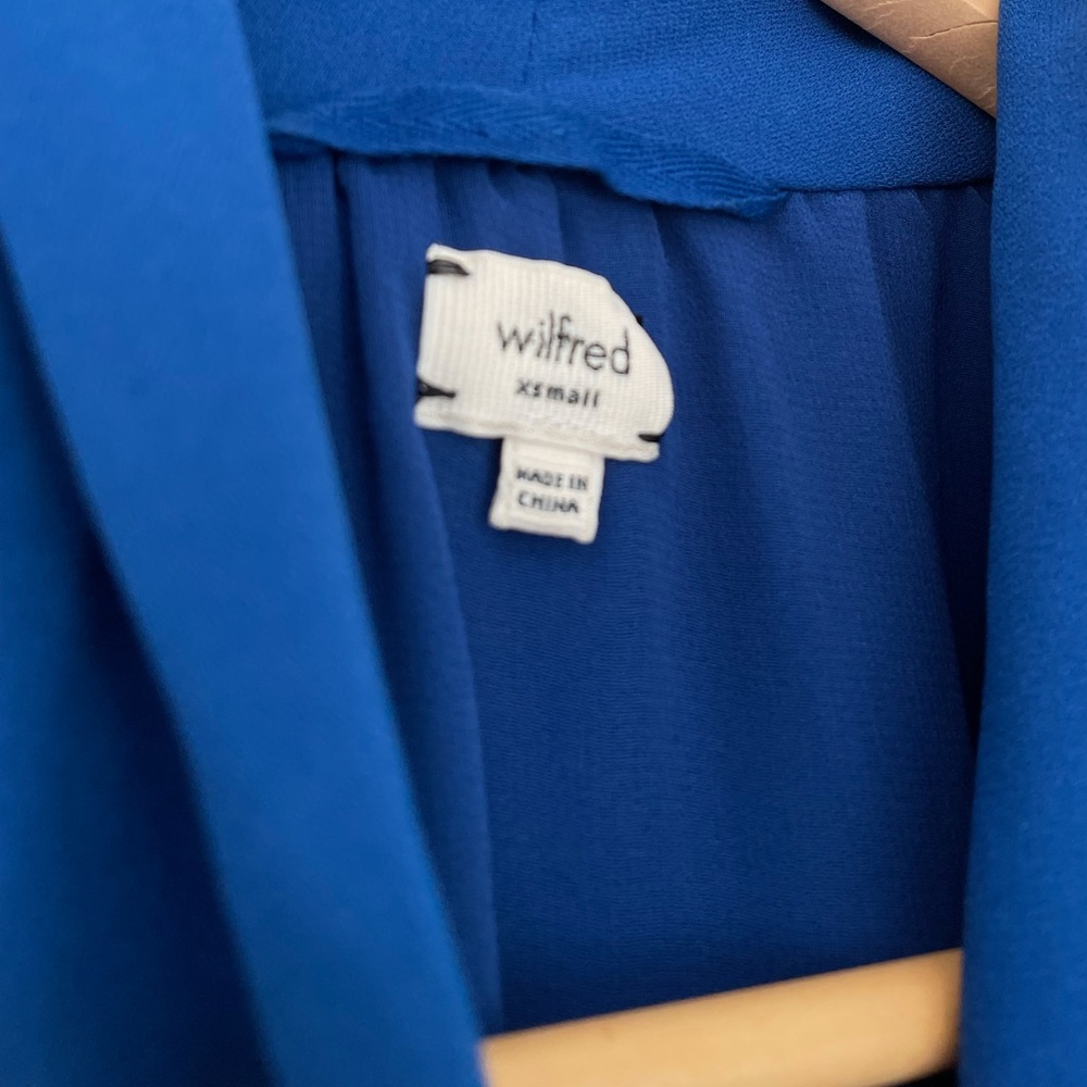 WILFRED Cobalt Blue Sabine Dress - Picture 6 of 11